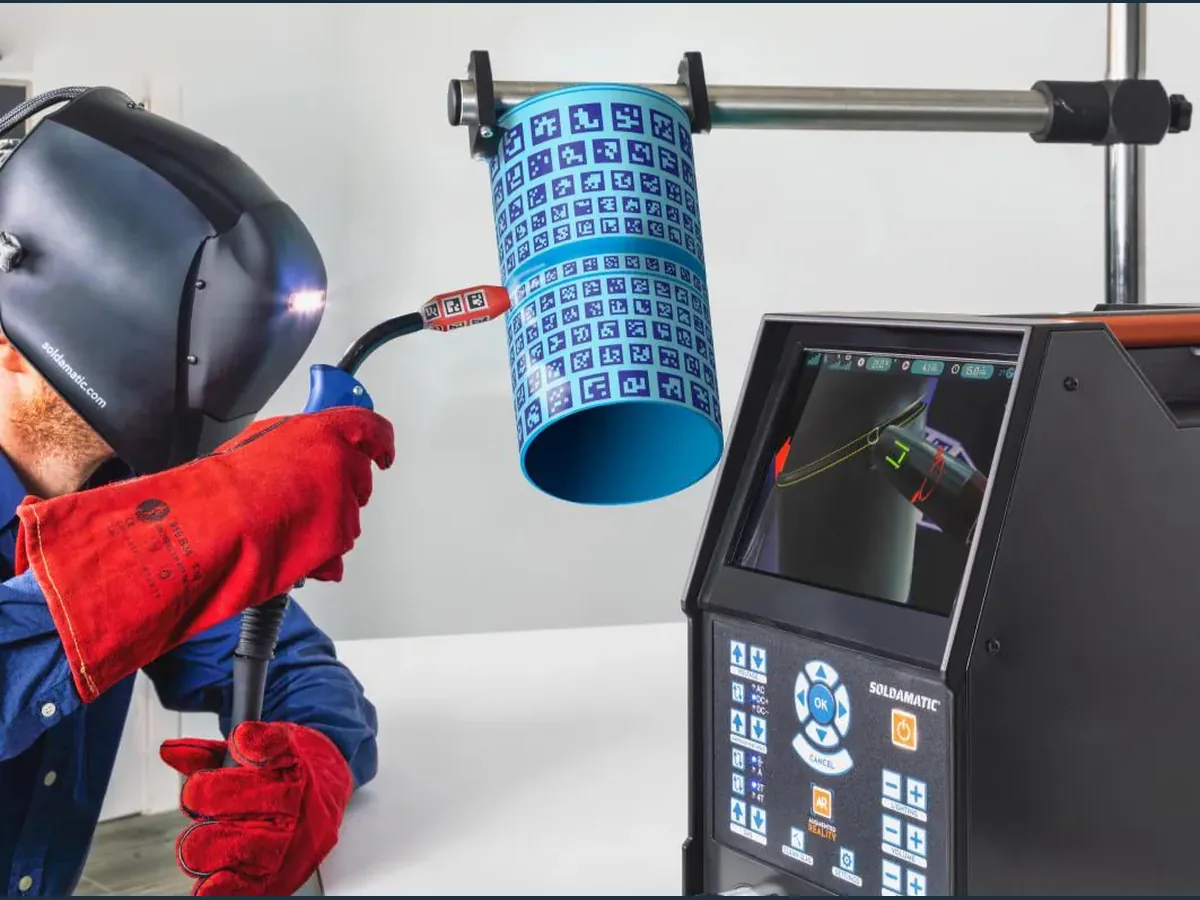 Soldamatic 6.0 en una práctica de soldadura simulada